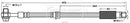 Borg & Beck Brake Hose  - BBH7900 fits GM Astra H GTC, Zafira B