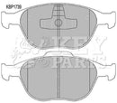 Key Parts Brake Pad Set - KBP1739 fits Ford Transit Connect 2002-