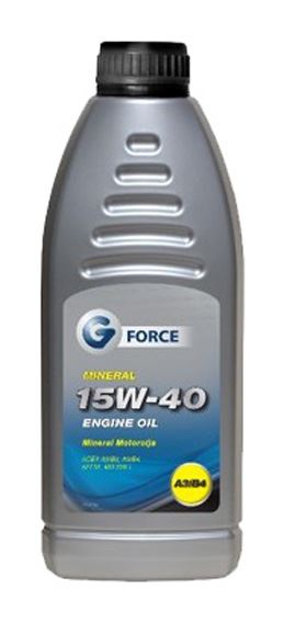 G-Force GFB101 15W-40 Mineral Engine Oil 1L
