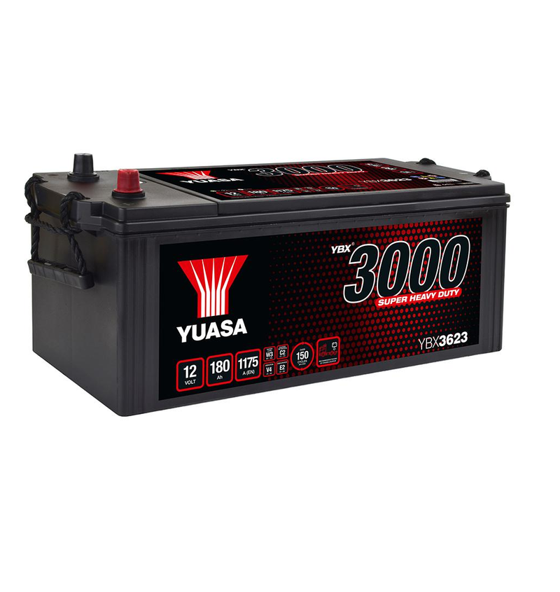 Yuasa YBX3623 Super Heavy Duty Battery - 623