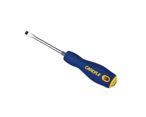 Carlyle Round Blade Slotted Screwdriver 1/4 x 4"