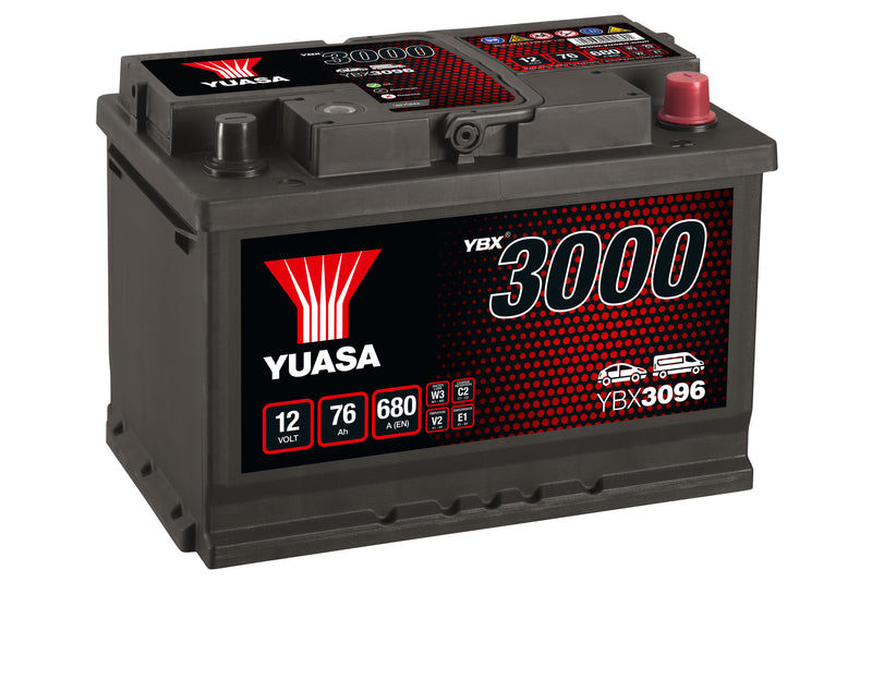 Yuasa YBX3096 - 3096 SMF Battery - 4 Year Warranty