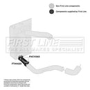 First Line Turbo Hose  - FTH1430 fits LR Defender TDi 83-06