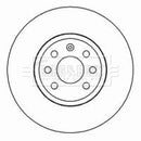 Borg & Beck Brake Disc Pair  - BBD4455 fits Vauxhall Astra 04- (4 stud)