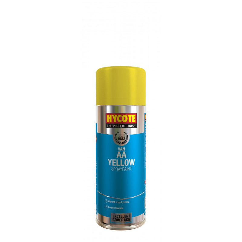 Hycote AA Van Yellow Spray Paint - 400ml