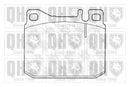 Quinton Hazell Brake Pad Set - BP168