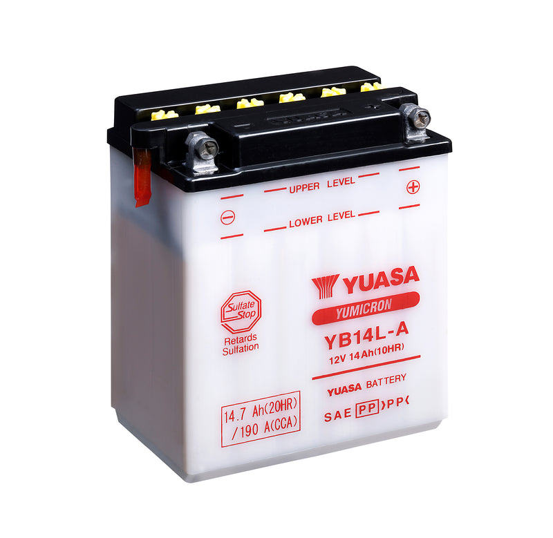 YB14L-A (DC) 12V Yuasa YuMicron Battery (5470980800665)