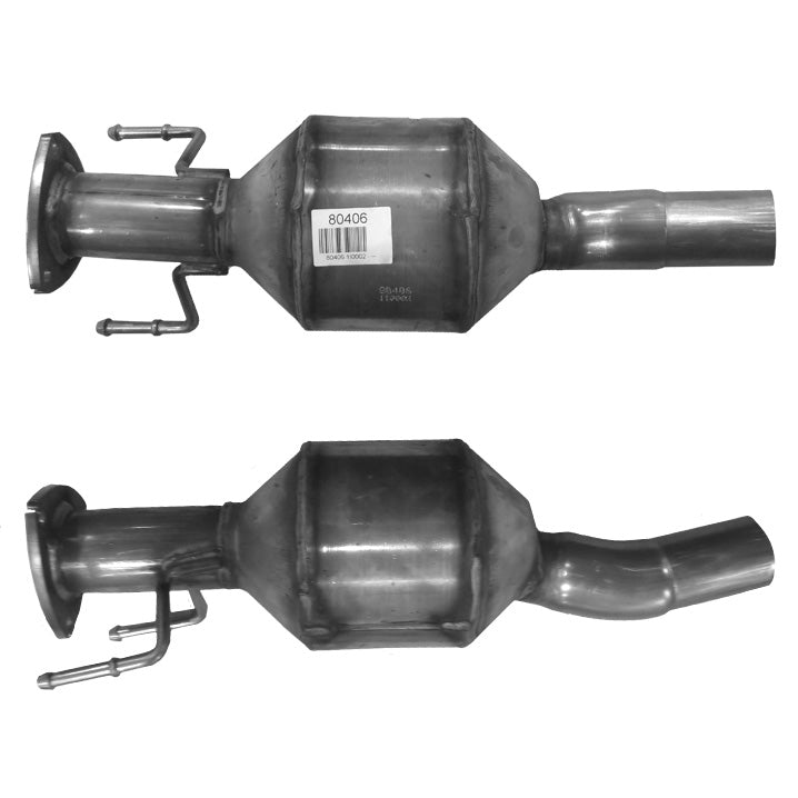 BM Cats Approved Diesel Catalytic Converter - BM80406H with Fitting Kit - FK80406 fits Iveco