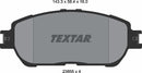 Textar Brake Pad Set - 2385501