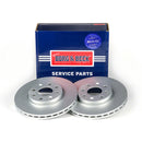 Borg & Beck Brake Disc Pair  - BBD4553 fits GM Corsa D, III 06-