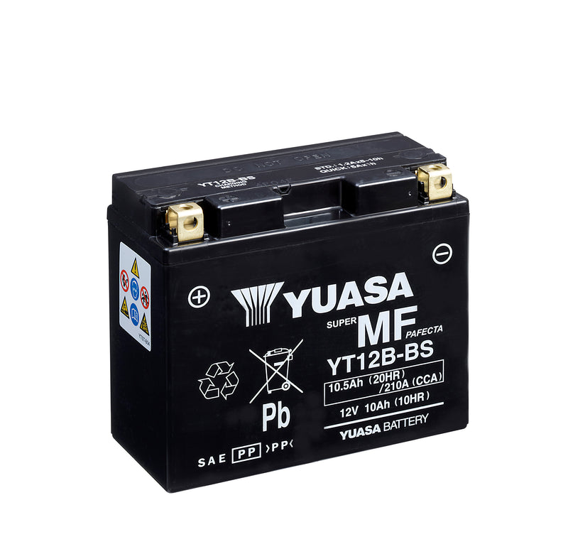 YT12B-BS (CP) 12V Yuasa MF VRLA Battery (5470966022297)