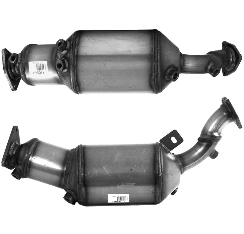 BM Cats Approved Diesel Catalytic Converter & DPF - BM11054H with Fitting Kit - FK11054 fits Audi