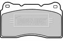 Borg & Beck Brake Pad Set -  BBP1784 fits Subaru Impreza 2.0i Turbo 00-