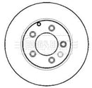 Borg & Beck Brake Disc Pair Part No -BBD5131