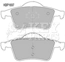 Key Parts Brake Pad Set -KBP1697