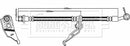 Borg & Beck Brake Hose  - BBH8281 fits HONDA ACCORD VII(CP) 3.5 08-