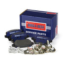 Borg & Beck Brake Pad Set -  BBP1777 fits Vauxhall Astra, Zafira 99-