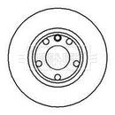 Borg & Beck Brake Disc Pair  - BBD4963 fits V.W. Transporter 2.5, 2.4D 90-