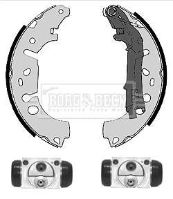 Borg & Beck Brake Shoe Kit Part No -BBS1094K