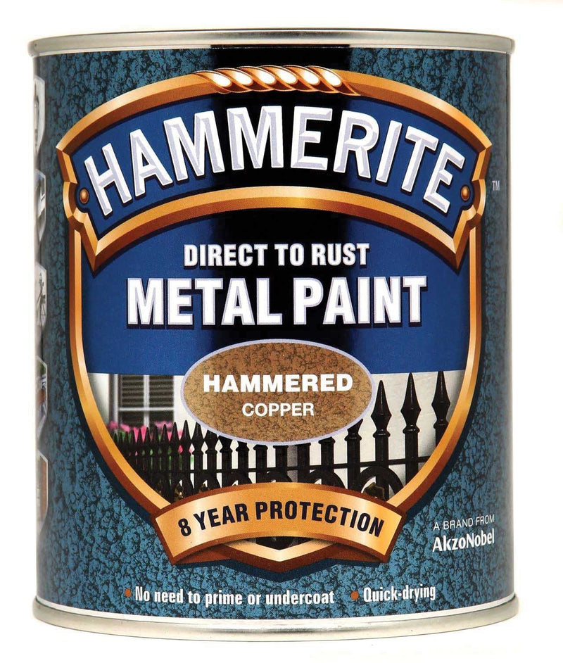 Hammerite Hammered Copper Paint - 750ml