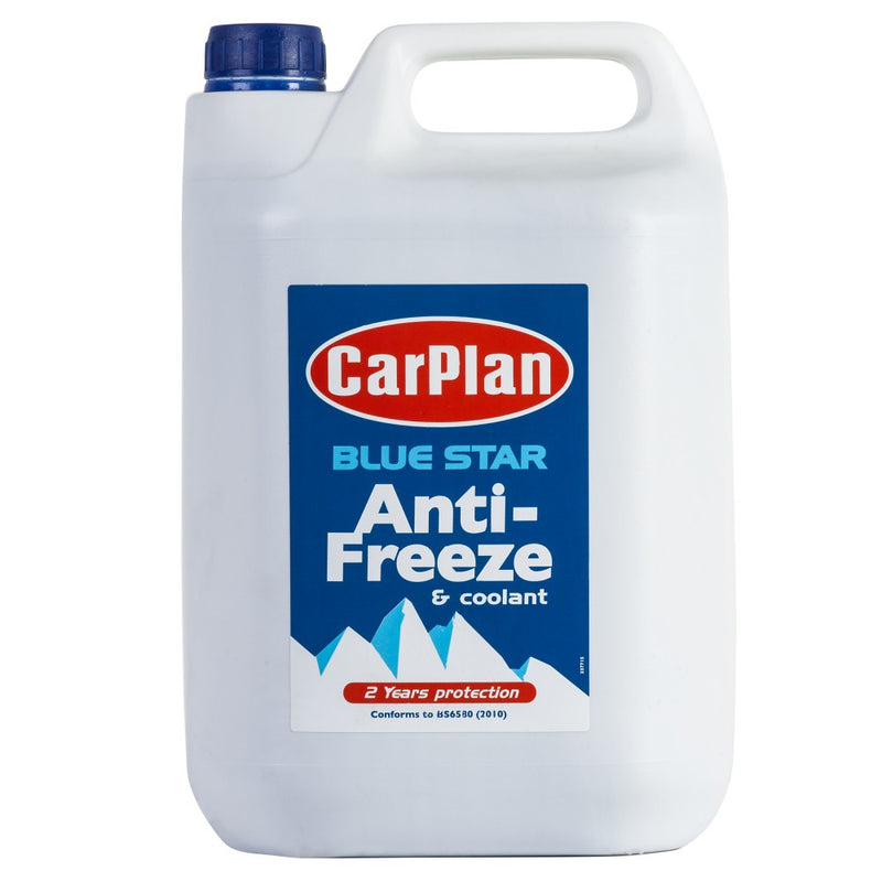 CarPlan Blue Star Antifreeze & Coolant - 5L