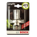 Bosch Longlife 472 H4 12V 60/55W P43T(X1) Part No - 1987301631
