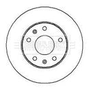 Borg & Beck Brake Disc Pair  - BBD4223 fits Land Rover Freelander 96-