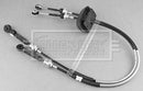 Borg & Beck Gear Control Cable  - BKG1004 fits GM Vivaro,Ren Trafic PK6 01-06