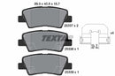 Hyundai Kia Ssangyong, Brake Pad Set - Textar 2533703