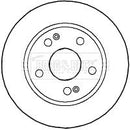 Borg & Beck Brake Disc Pair  - BBD4591 fits Hyundai Santa Fe 01-
