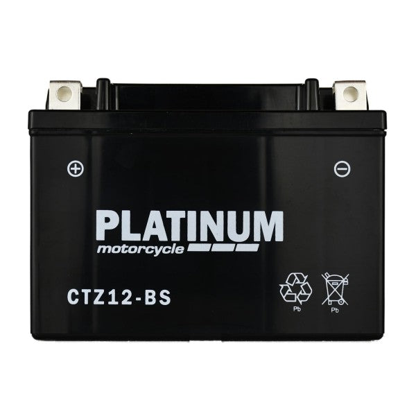 Platinum Motorcycle Battery - MF AGM 11Ah 210Cca WC
