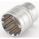 Deep Socket Set on Metal Rail, 3/8" Sq Dr (10 Piece)