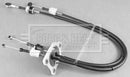 Borg & Beck Gear Control Cable  - BKG1139 fits Fiat, GM Doblo,Corsa 1.3MJ 10-