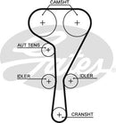 Gates PowerGrip Belt - 5551XS