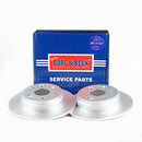 Borg & Beck Brake Disc Pair  - BBD4804 fits Honda CR-V 01-06