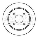 Key Parts Brake Disc Pair Part No -KBD4869