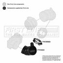 First Line Turbo Hose  - FTH1653 fits BMW E46 320,323,325,328