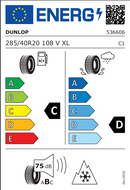 Dunlop 285 40 20 108V SP WinterSport 5 SUV tyre