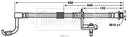 Borg & Beck Brake Hose Part No -BBH7617
