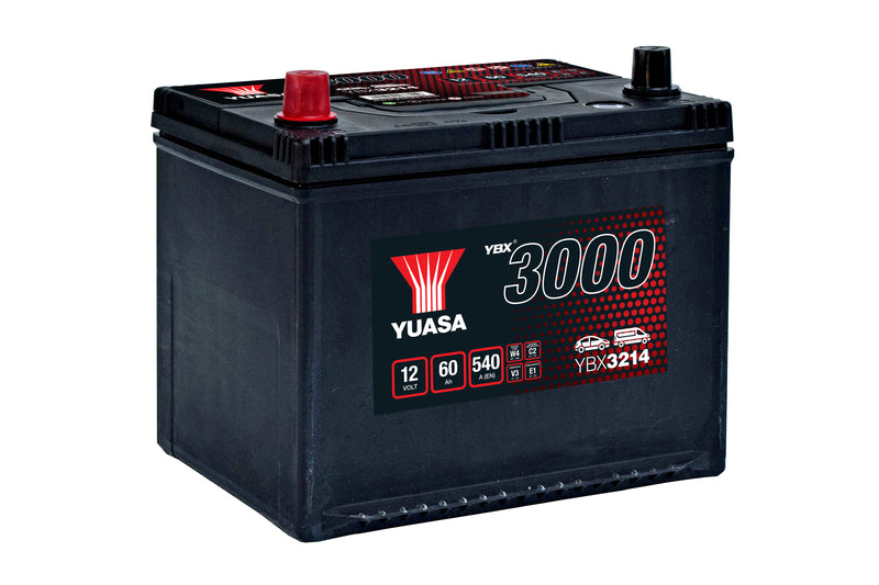 Yuasa YBX3214 SMF Battery - 4 Year Warranty (5383602765977)