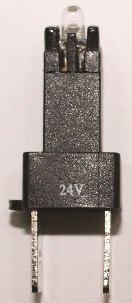 Ring 24V 20MA 3mm Tacho Panel (Black) Trade Pack10