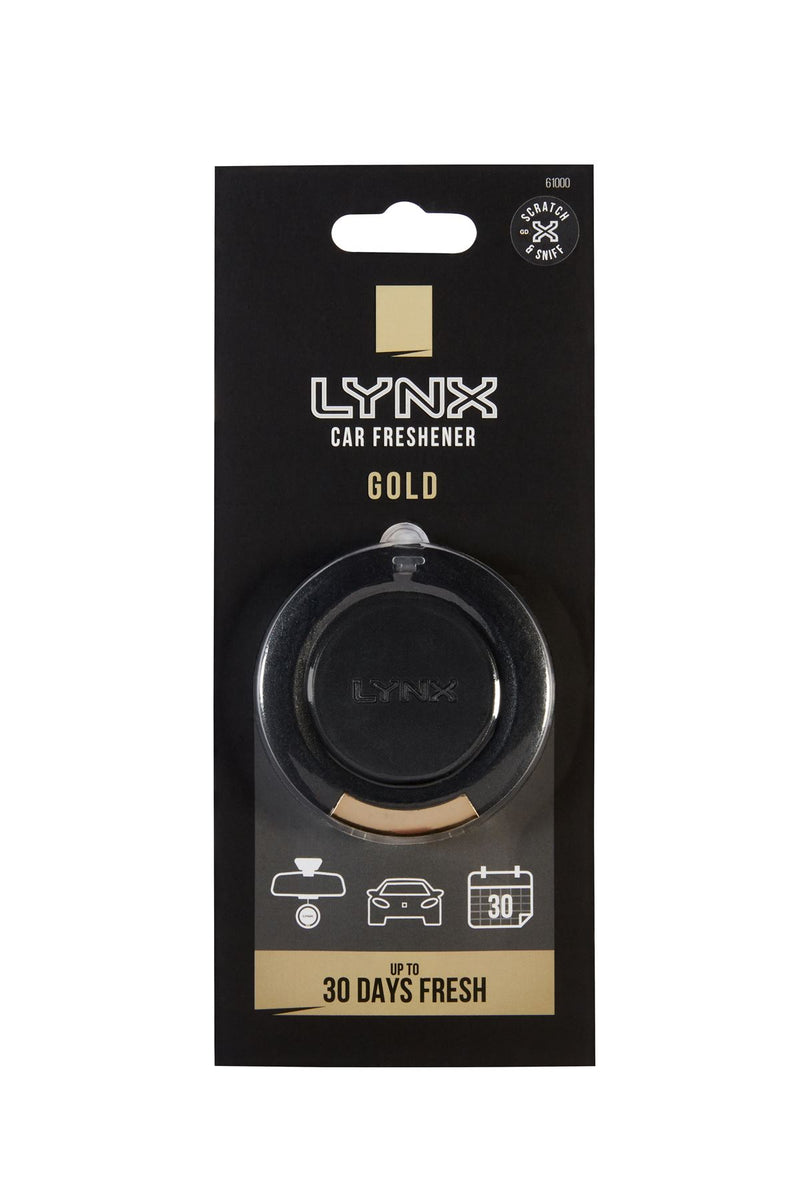 Lynx 3D Gel Air Freshener Gold Air Freshener