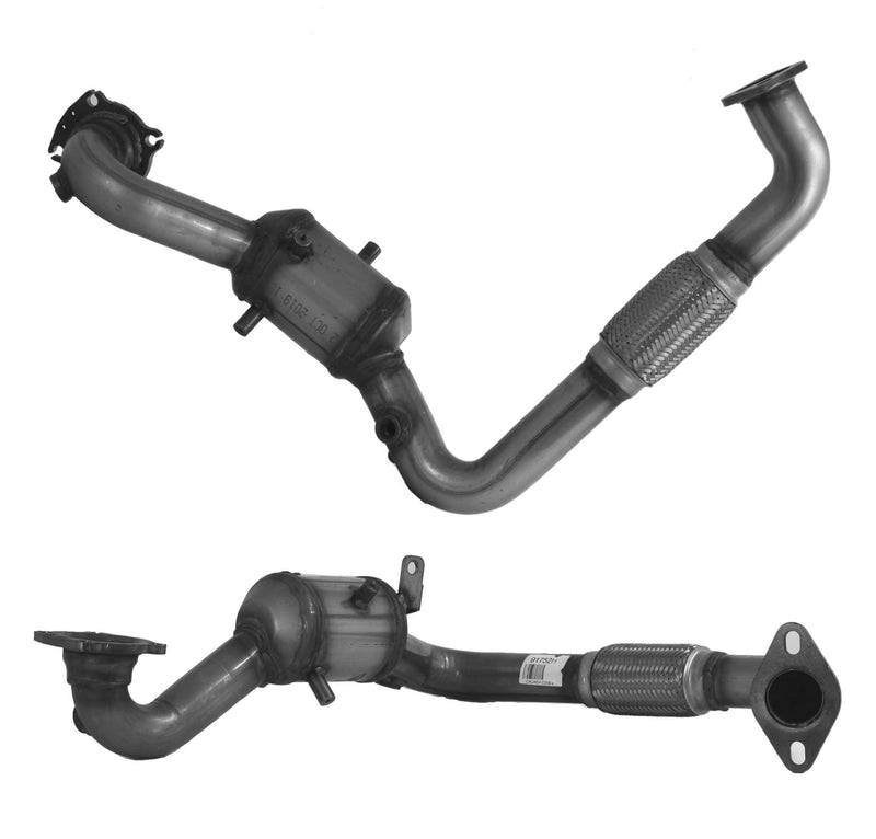 BM Cats Approved Petrol Catalytic Converter - BM91752H with Fitting Kit - FK91752 fits Ford