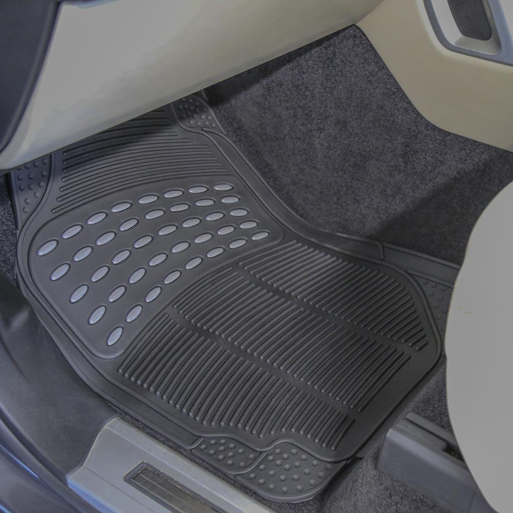Equip Luxury Universal Fit Heavy Duty Rubber Car Mat Set | Arnold Clark ...