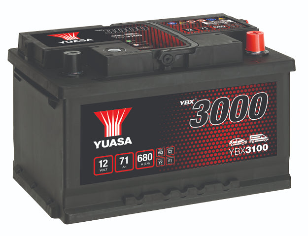 Yuasa YBX3100 - 3100 SMF Battery - 4 Year Warranty