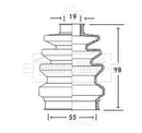 Borg & Beck Cv Joint Boot Kit Part No -BCB2418
