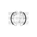 Quinton Hazell Brake Shoe Kit - BS629