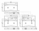 Borg & Beck Brake Pad Set Front -BBP2670