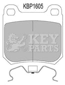 Key Parts Brake Pad Set - KBP1605 fits Vauxhall Vectra/Omega 94-