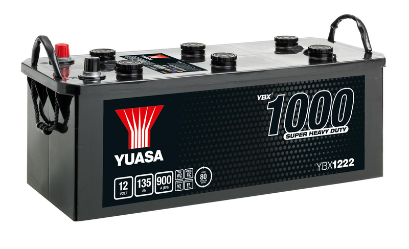 Yuasa YBX1222 Super Heavy Duty Battery - 222